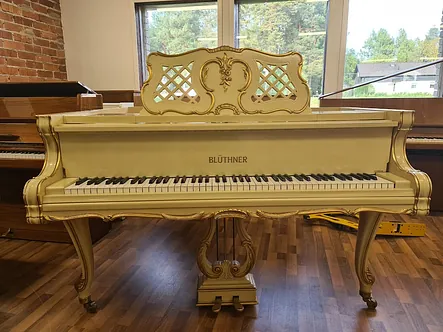 Blüthner 170, flygel,rococo