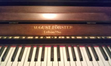 August Förster 129 / piano / renoverad, S