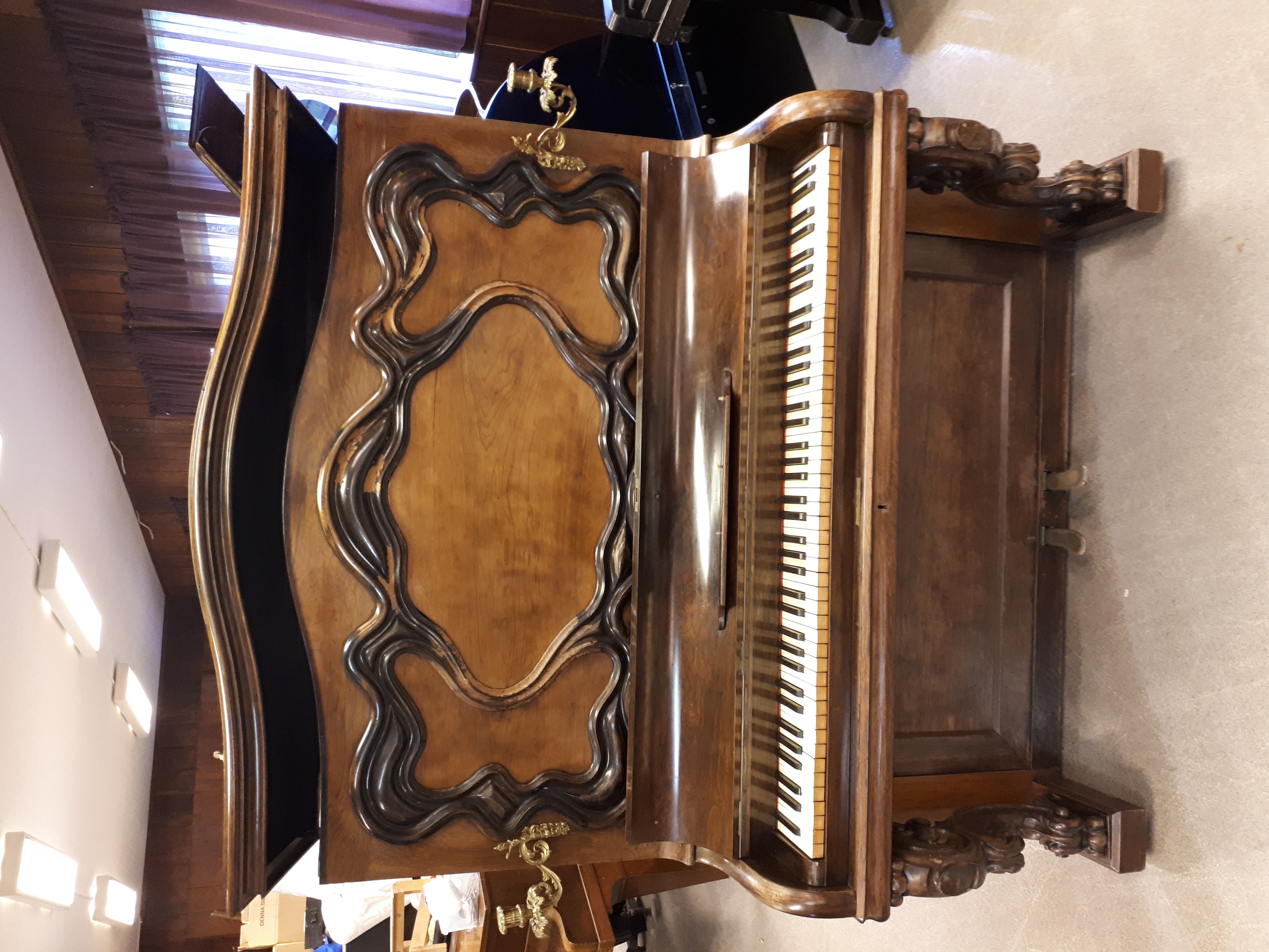 Namnlös, antik, piano